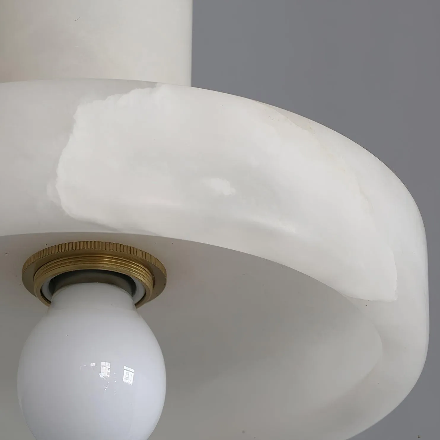 Elegant Creative White Alabaster Pendant Light G10