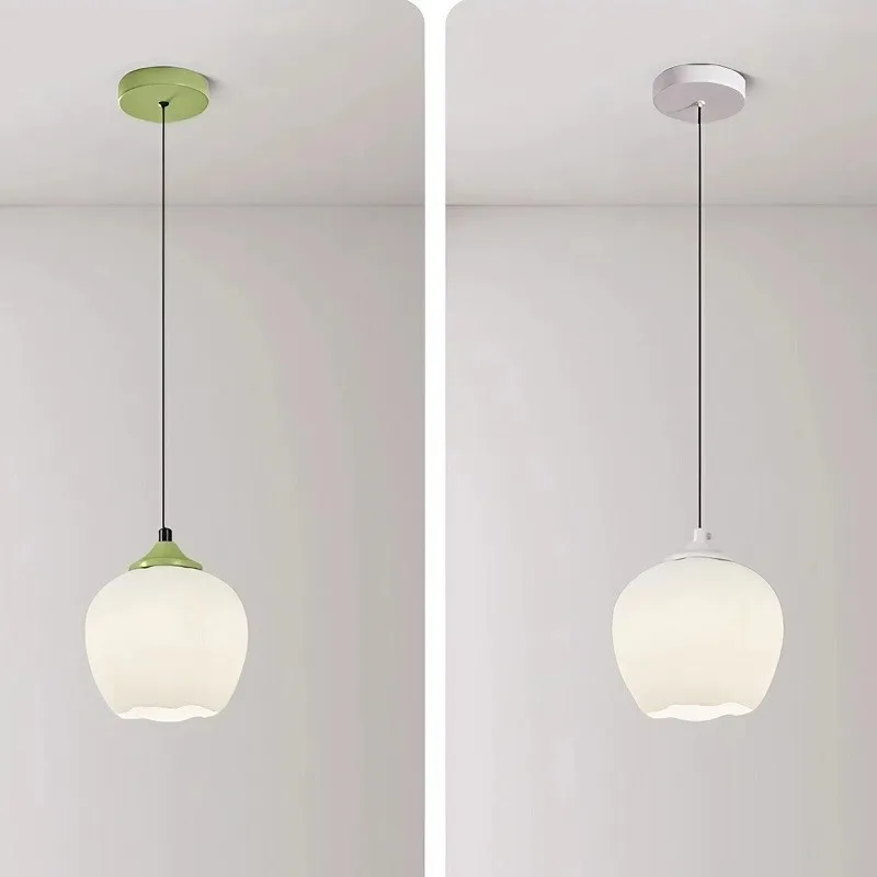 Nordic Flower Bud Glass Pendant Light S89