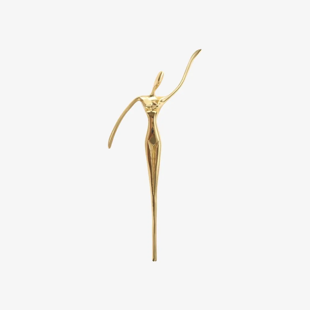 Verlitho Sculptural Metal Handle – Contemporary Drawer Pull Decor T1188