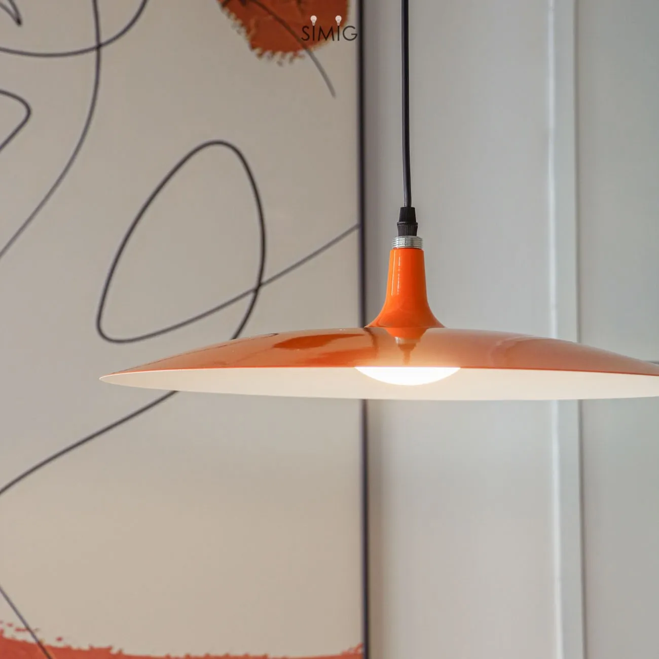 Alphomo Large Pendant Light - Scandinavian Design for Living Room