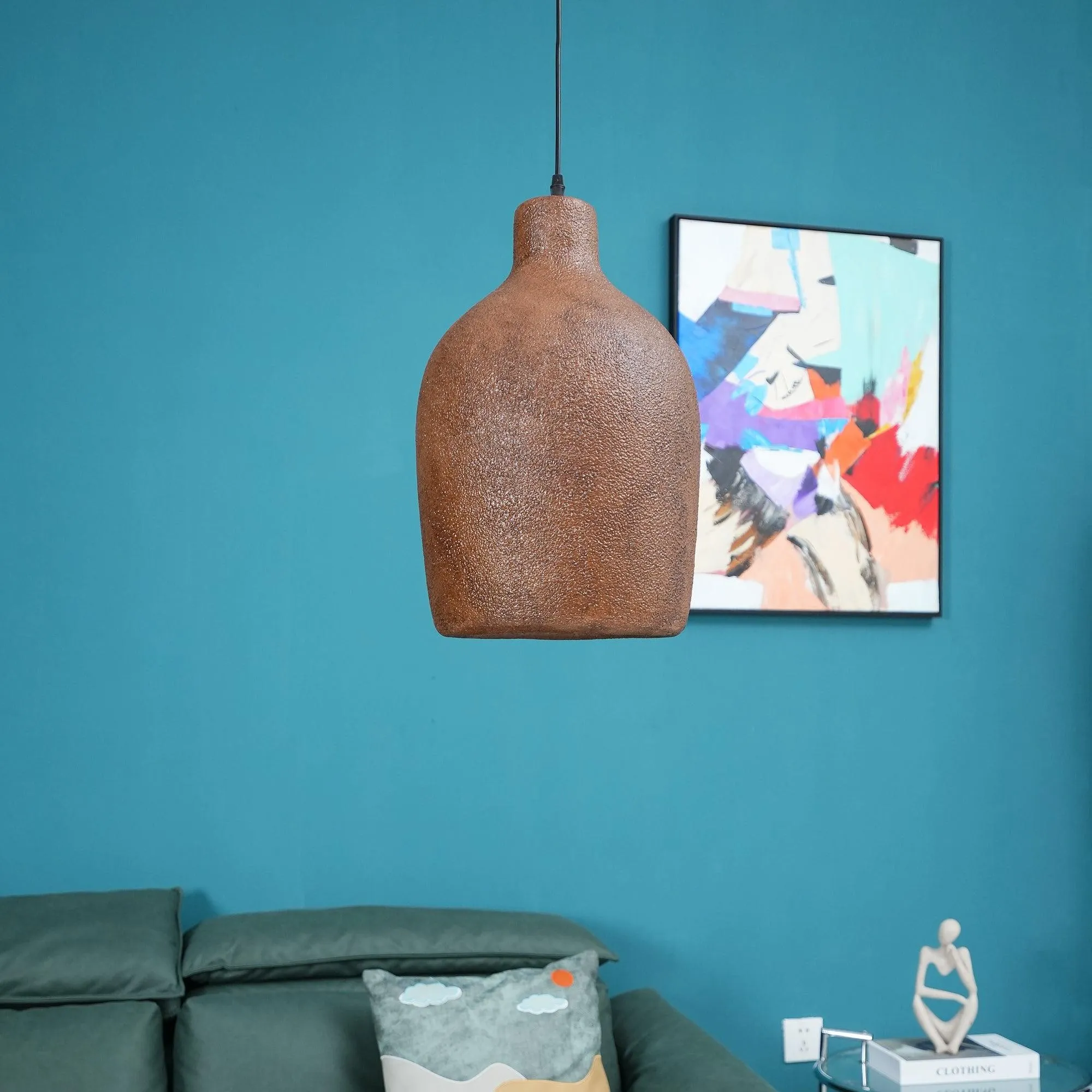 Nordic Industrial Resin Milk Can Pendant Lamp S187