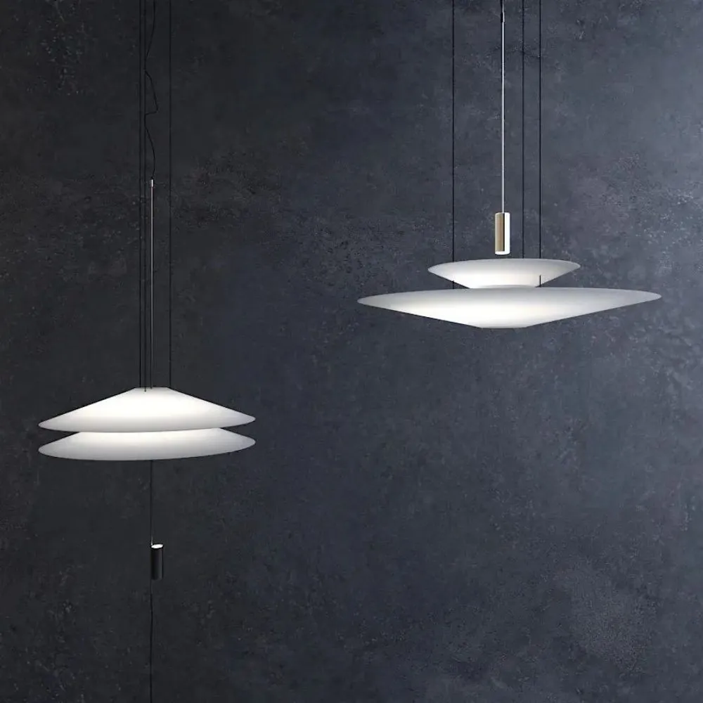 Plumeo Chandelier - Modern Layered LED Pendant for Living Room