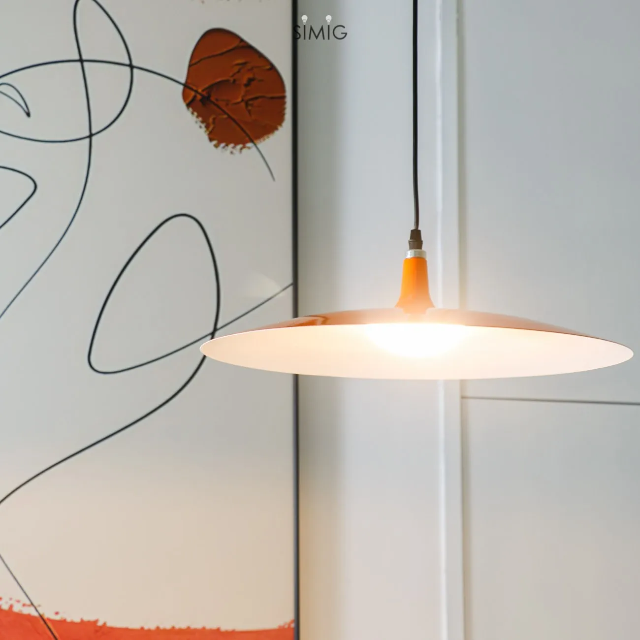 Alphomo Large Pendant Light - Scandinavian Design for Living Room