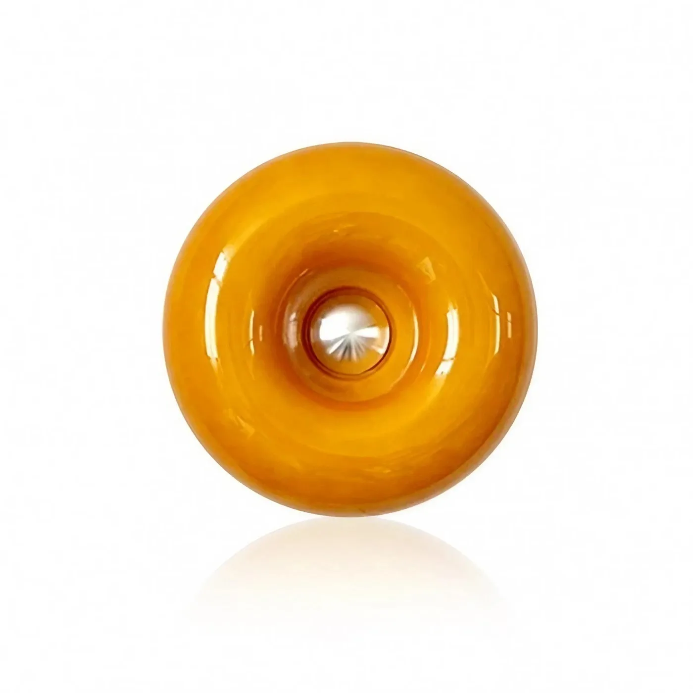 Glass Donut Table Wall Lamp - Bauhaus Style Accent Light Fixture S77