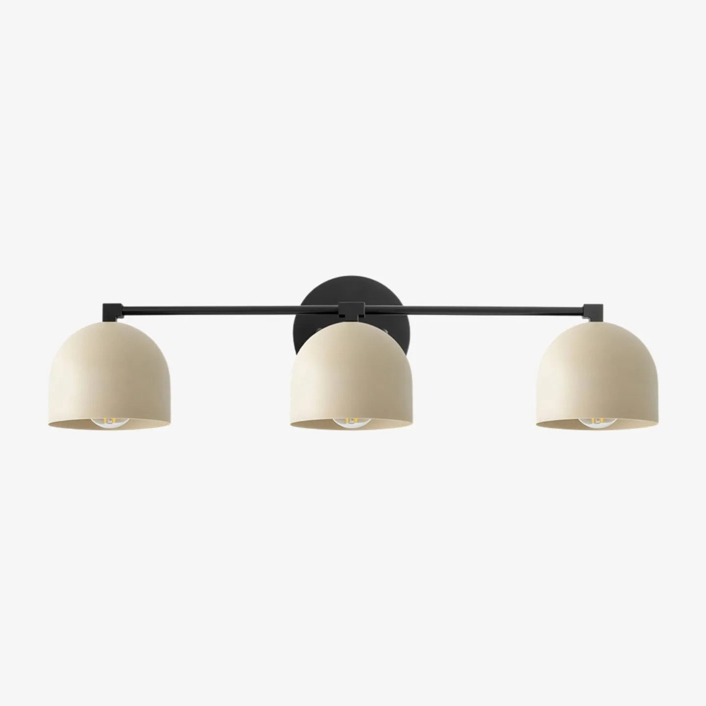 Metio Dome Mid-Century Deep Ball Vanity Lamp - Brass Wall Sconce T412