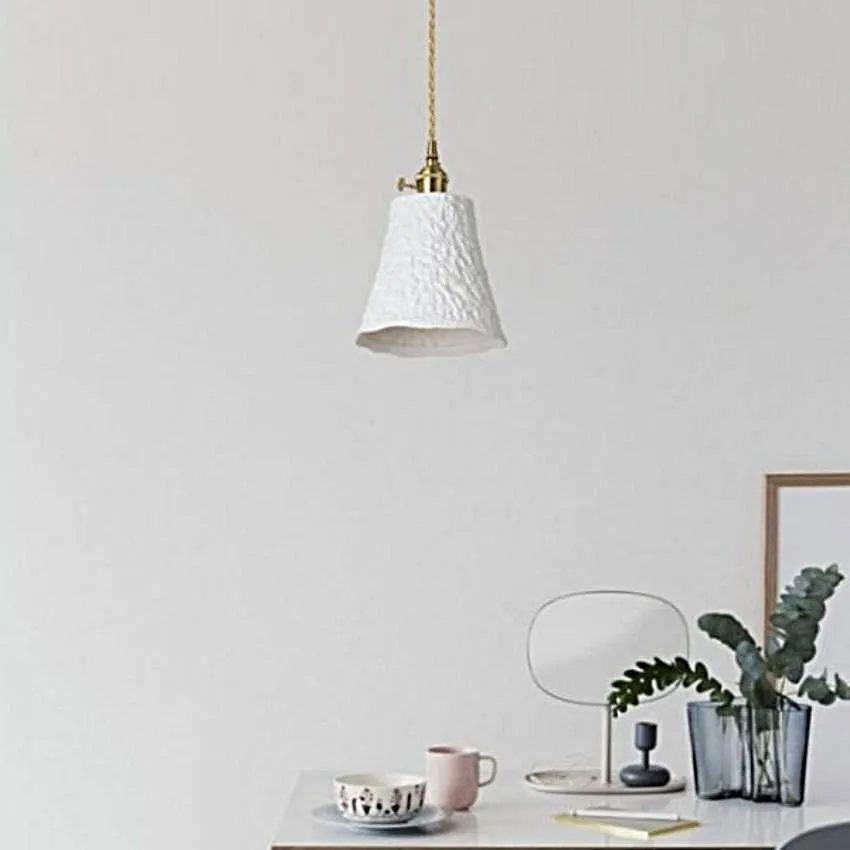 Ceramic Brass Pendant Series