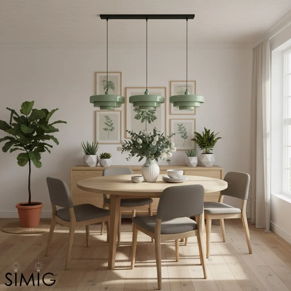 Triple Layer Disc Macaron Cake Pendant Lamp S103
