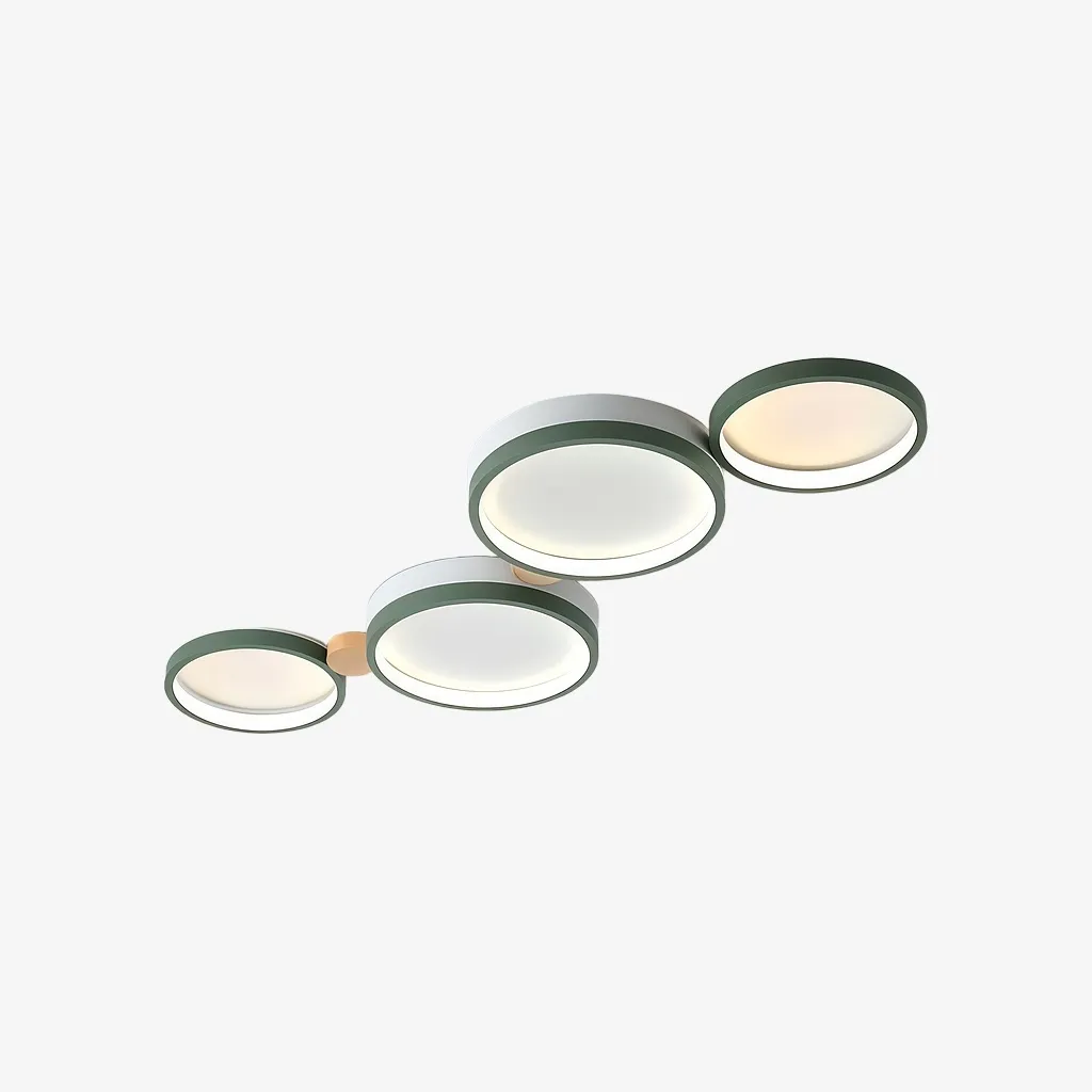 Modern LED Ceiling Lamp - Multi-Branch Design in Nordic Style for Living Room S381