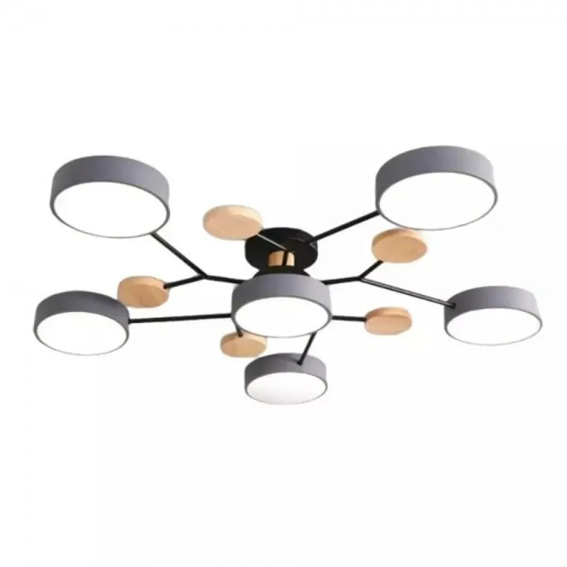 Nordic Branched Disc Metal Ceiling Lamp S192