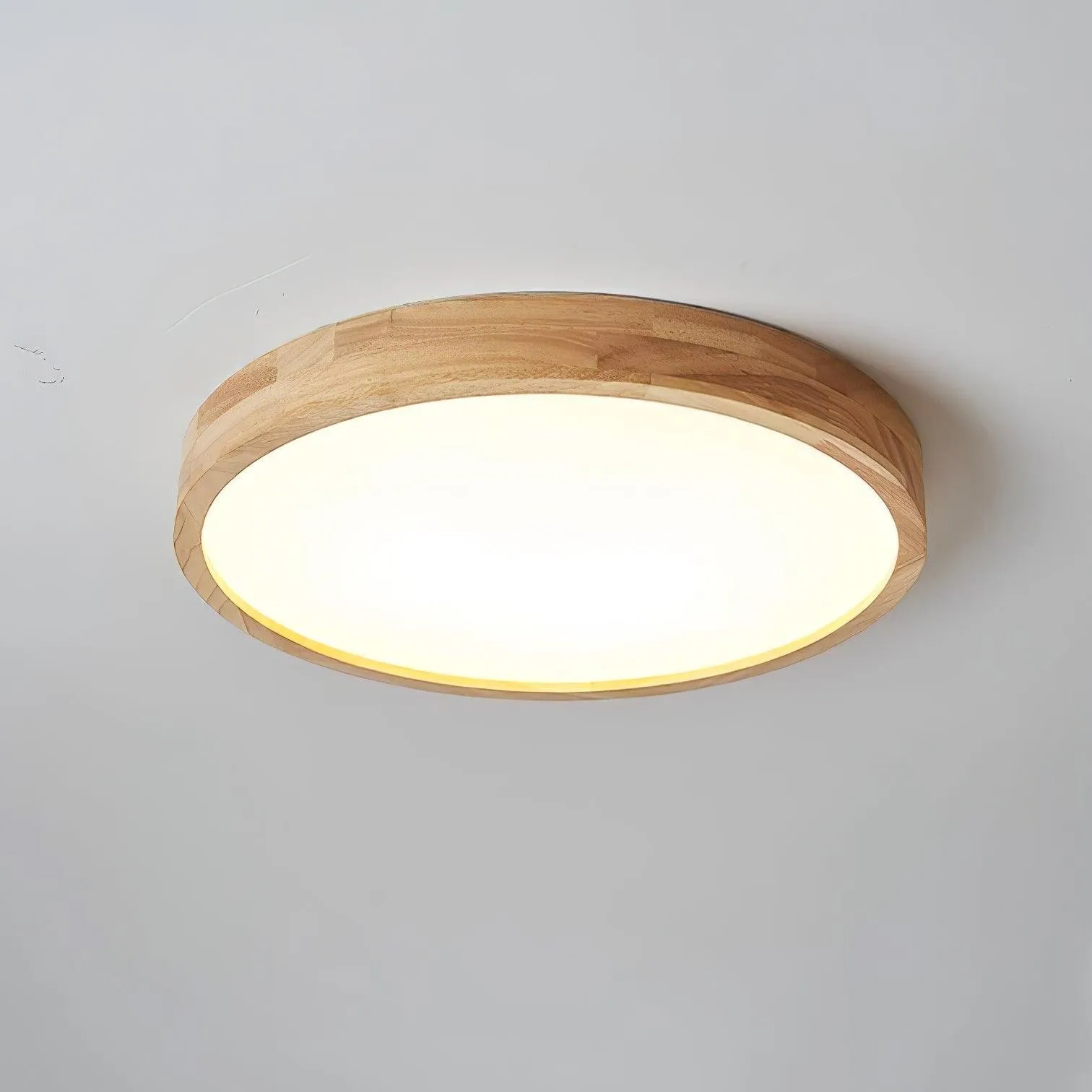 Wooden Geometric Ceiling Light M194