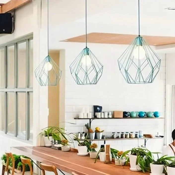 Macaron Cage Pendant Light