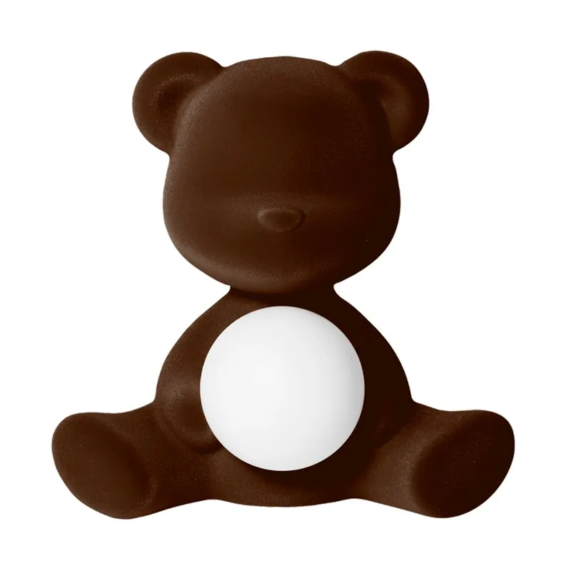 Teddy Girl Lamp Velvet Finish