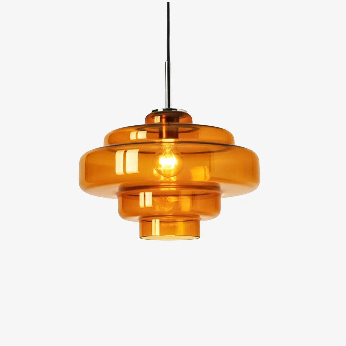 Koloro Multi-Layer Pendant Light - Vintage Metal and Glass for Living Room T277