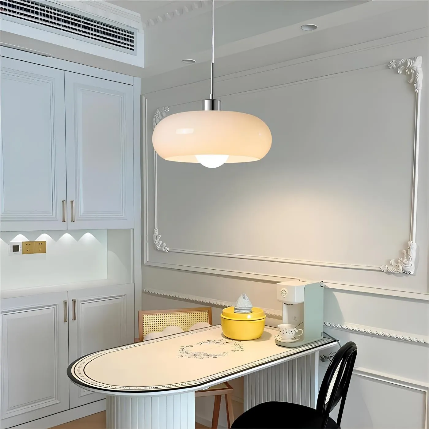 Nordic Bauhaus Glass Pendant Lamp S47