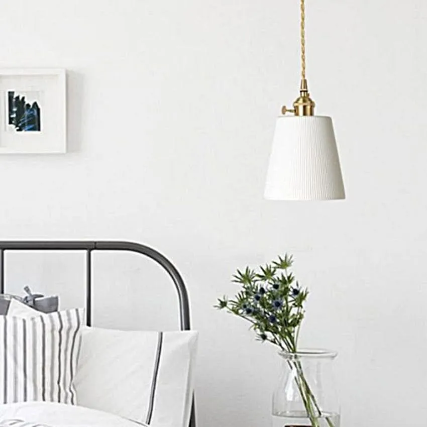 Ceramic Brass Pendant Series
