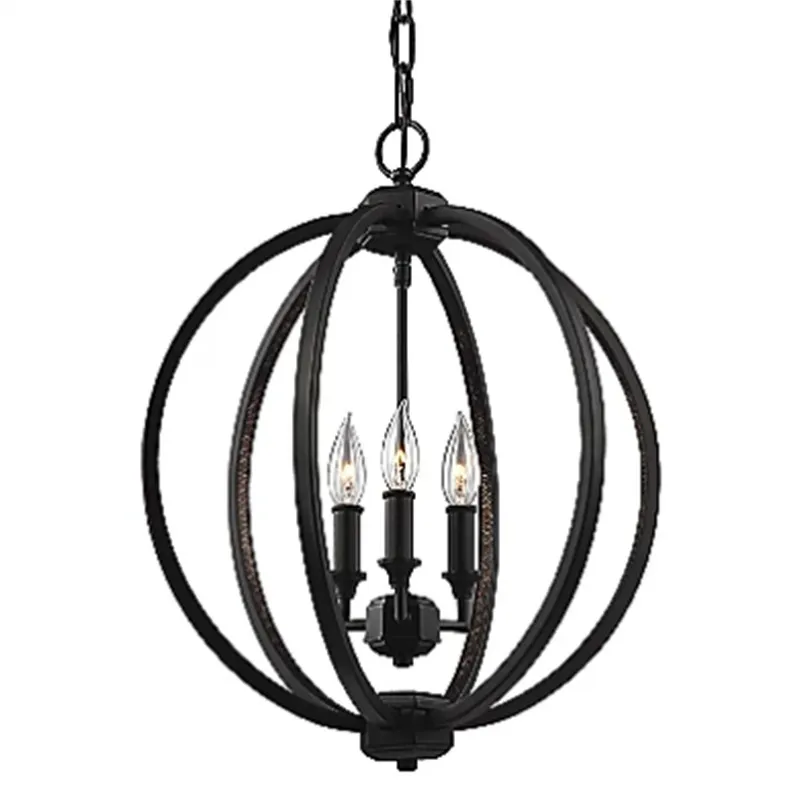 Globe Cage Candlestick Chandelier