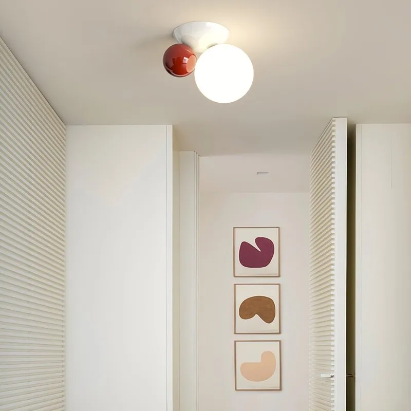 Macaron Globe Metal Wall Light Ceiling Light M124