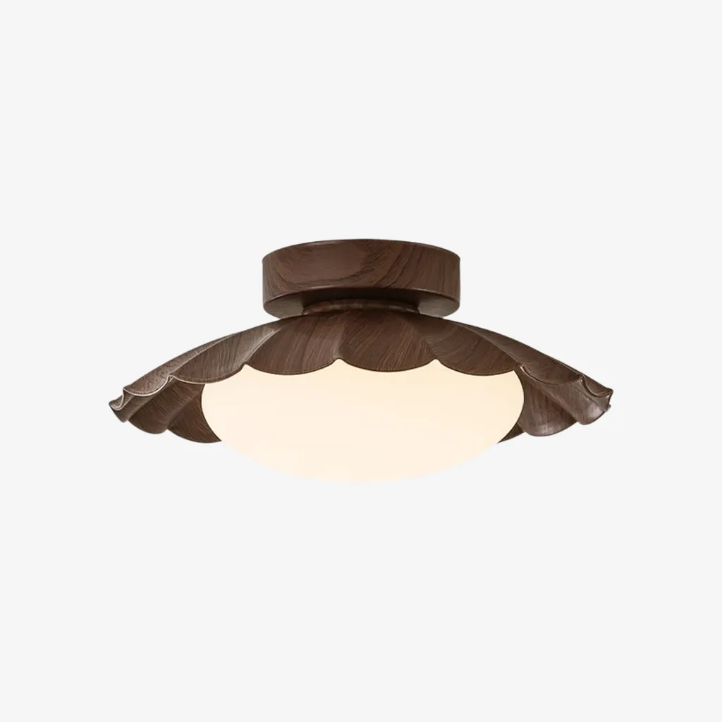 Pluvoria Modern Scalloped Clouds Ceiling Light - Minimalist Living Room Lamp T536