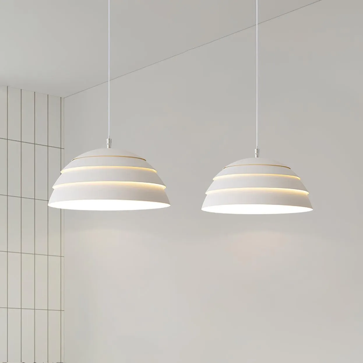 Industrial Style Ladder Pendant Lamp M462