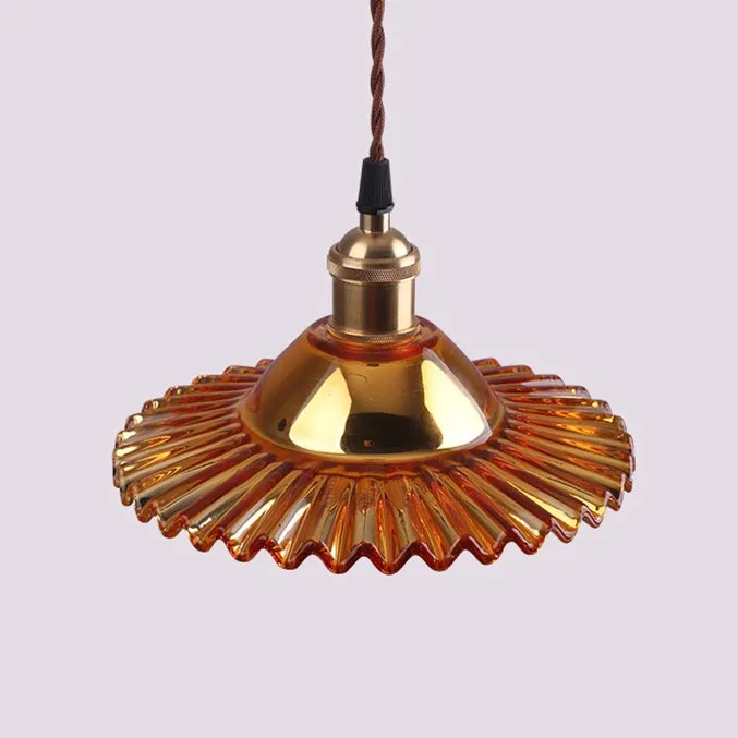 Exotic Vintage Glass Pendant Light