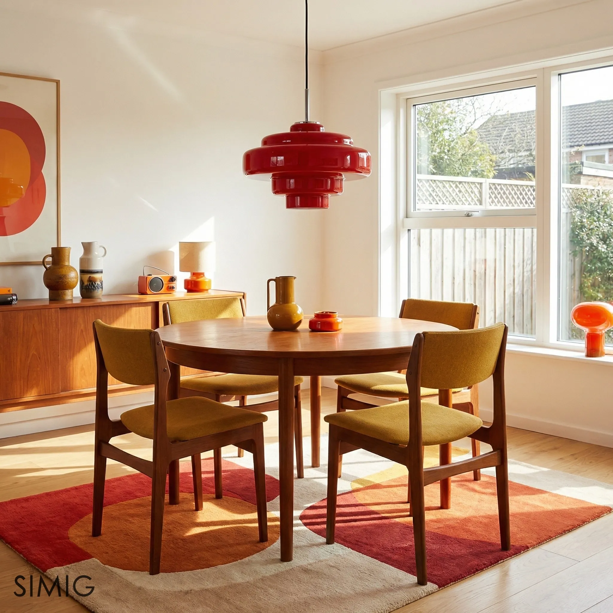 Koloro Multi-Layer Pendant Light - Vintage Metal and Glass for Living Room T277
