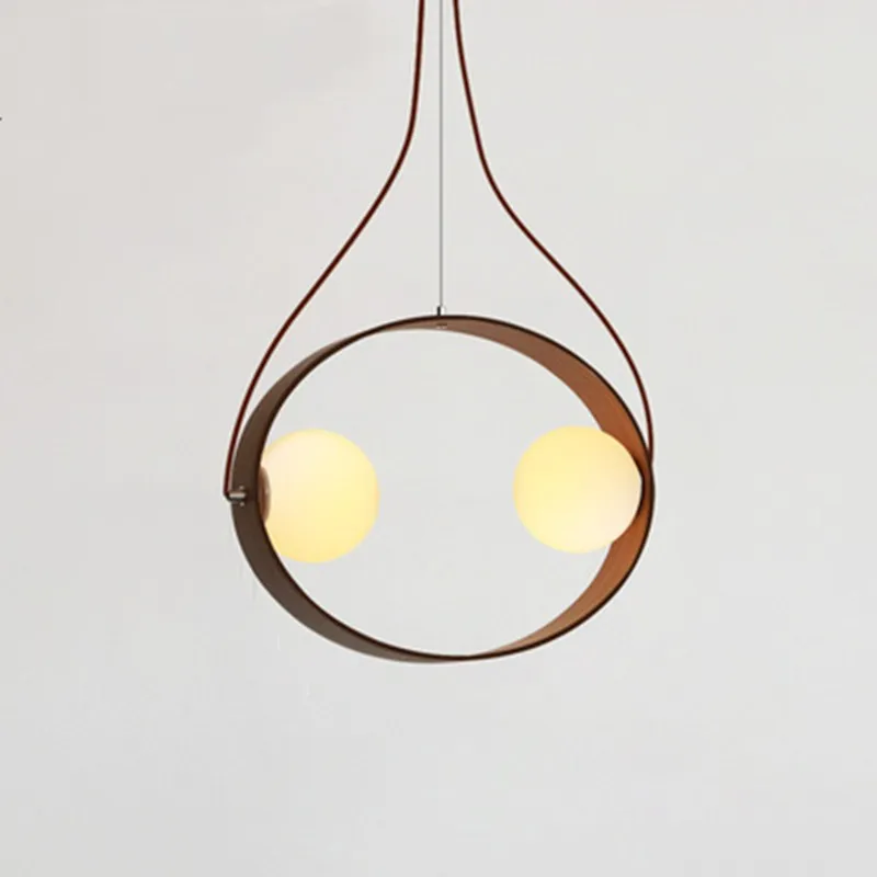 RING Wooden Pendant Light