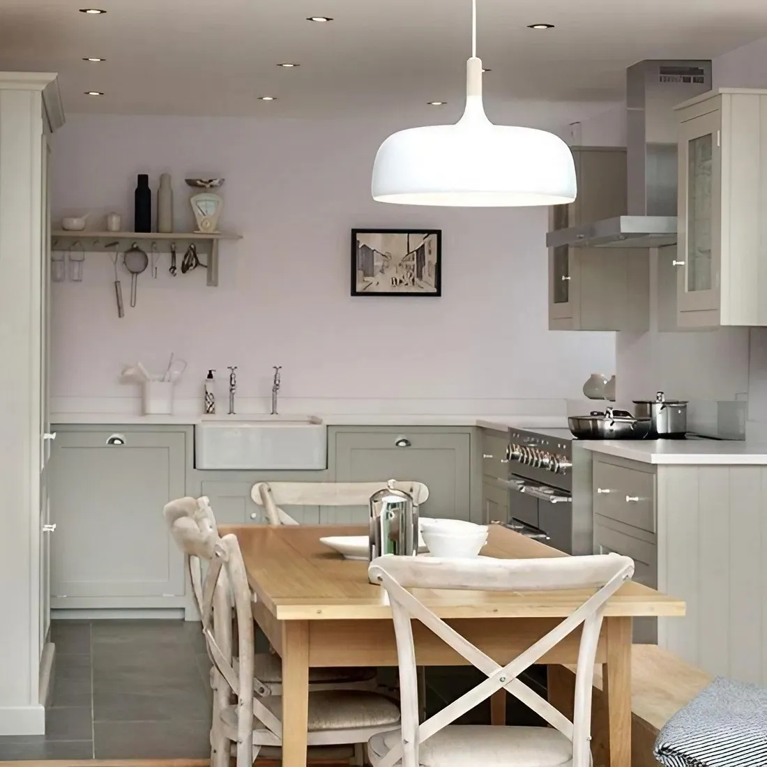 Scandinavian Acorn Pendant Light S35