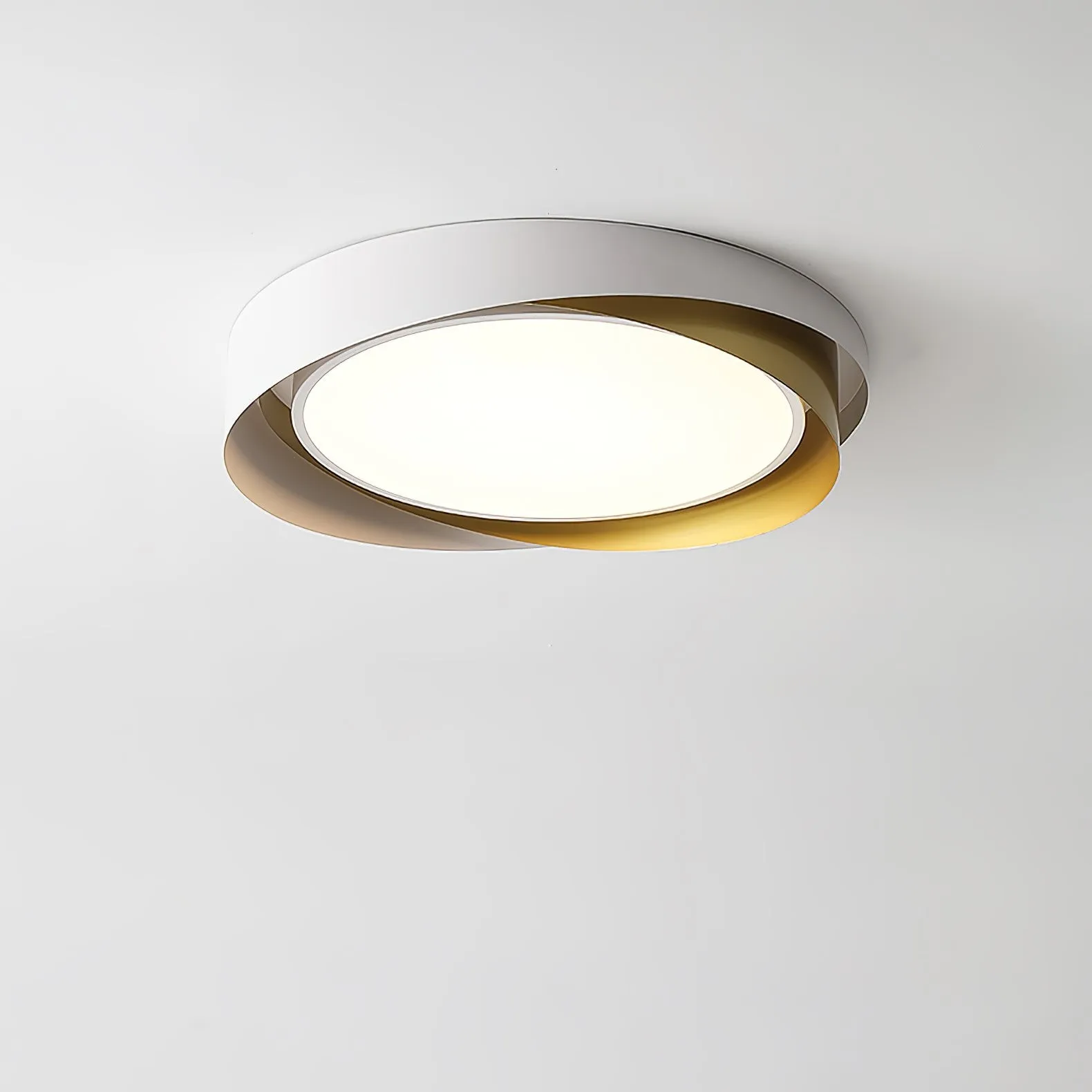 Nordic Style Modern Minimalist Wave Pattern Ceiling Lamp M424