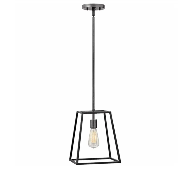 Trapezium Cage Pendant Light