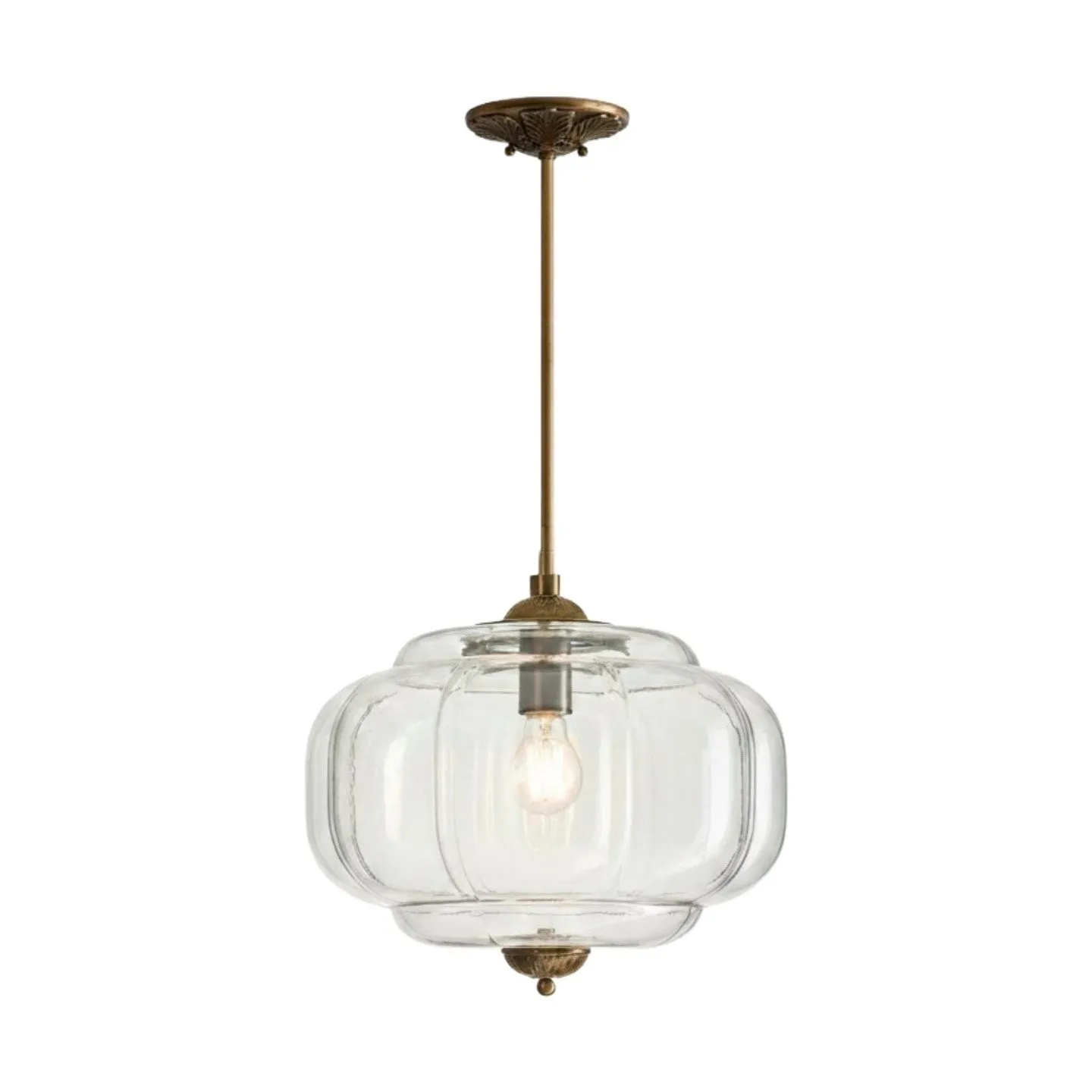 Eloise Elegant Glass Hanging Lamp - Retro Style for Breakfast Nooks T289