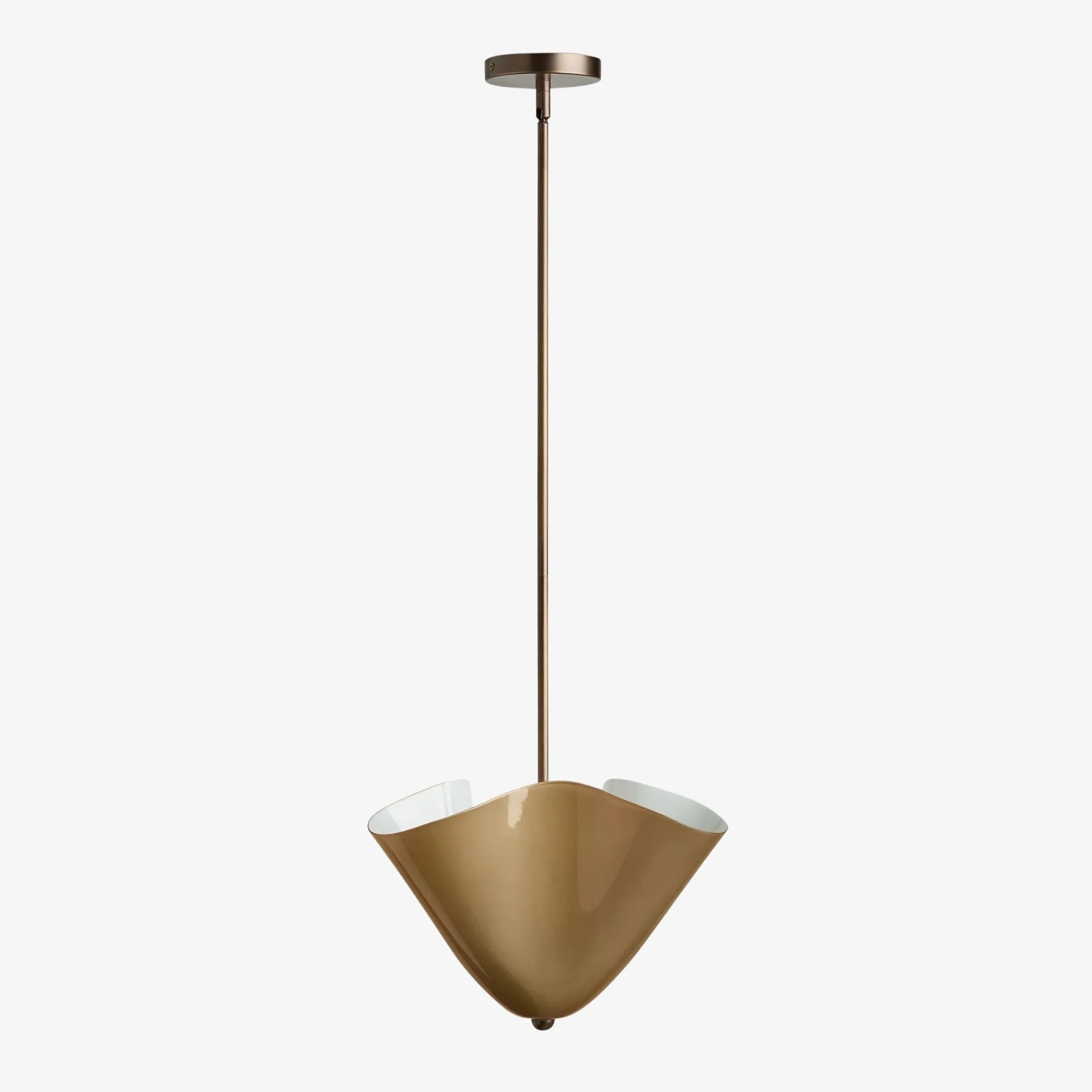 Bellina Sculptural Colored Glass Pendant - Modern Lighting for Home T278
