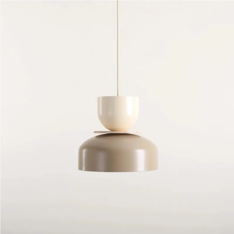Modern Dual‑Shade Pendant Lamp With Scandinavian Style S227