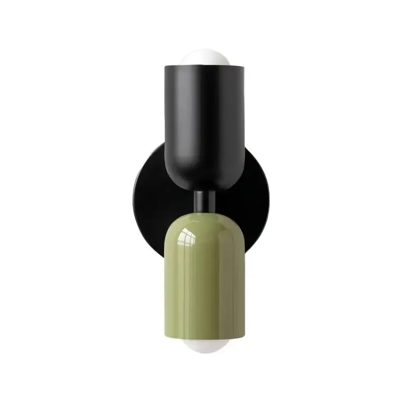 Double Head Up Down Wall Sconce - Modern Metal Ambient Light S94