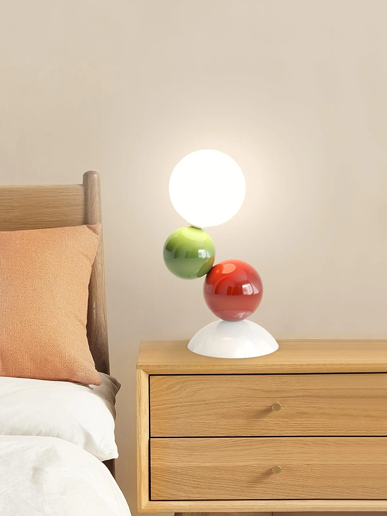 Colorful Design Acrylic Ball Table Lamp M101