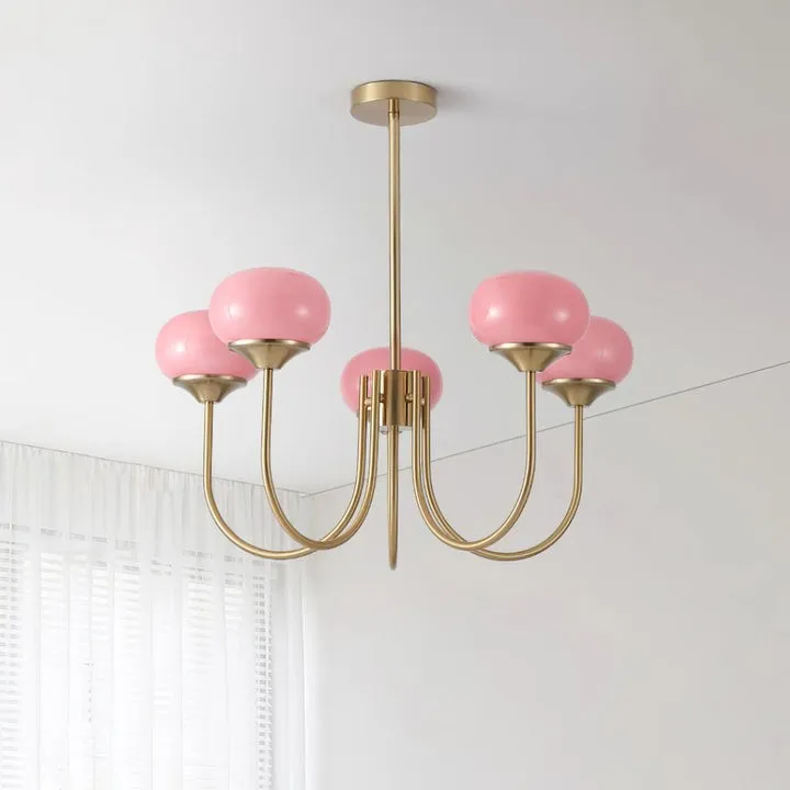 Bauhaus Glass Ball Marshmallow Chandelier S200