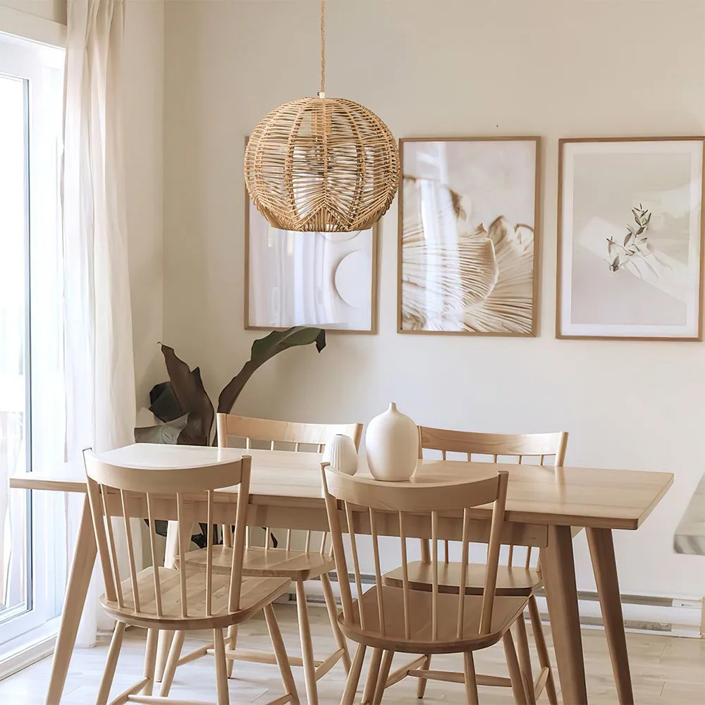Bohemian Rattan Pendant Lamp S73