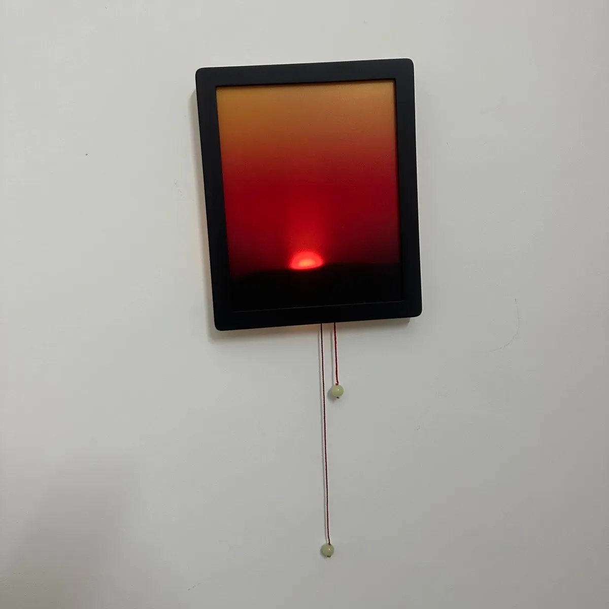 Afterglow Sunset Pull Cord Wall Lamp - Ambient Light for Bedroom Decor S253