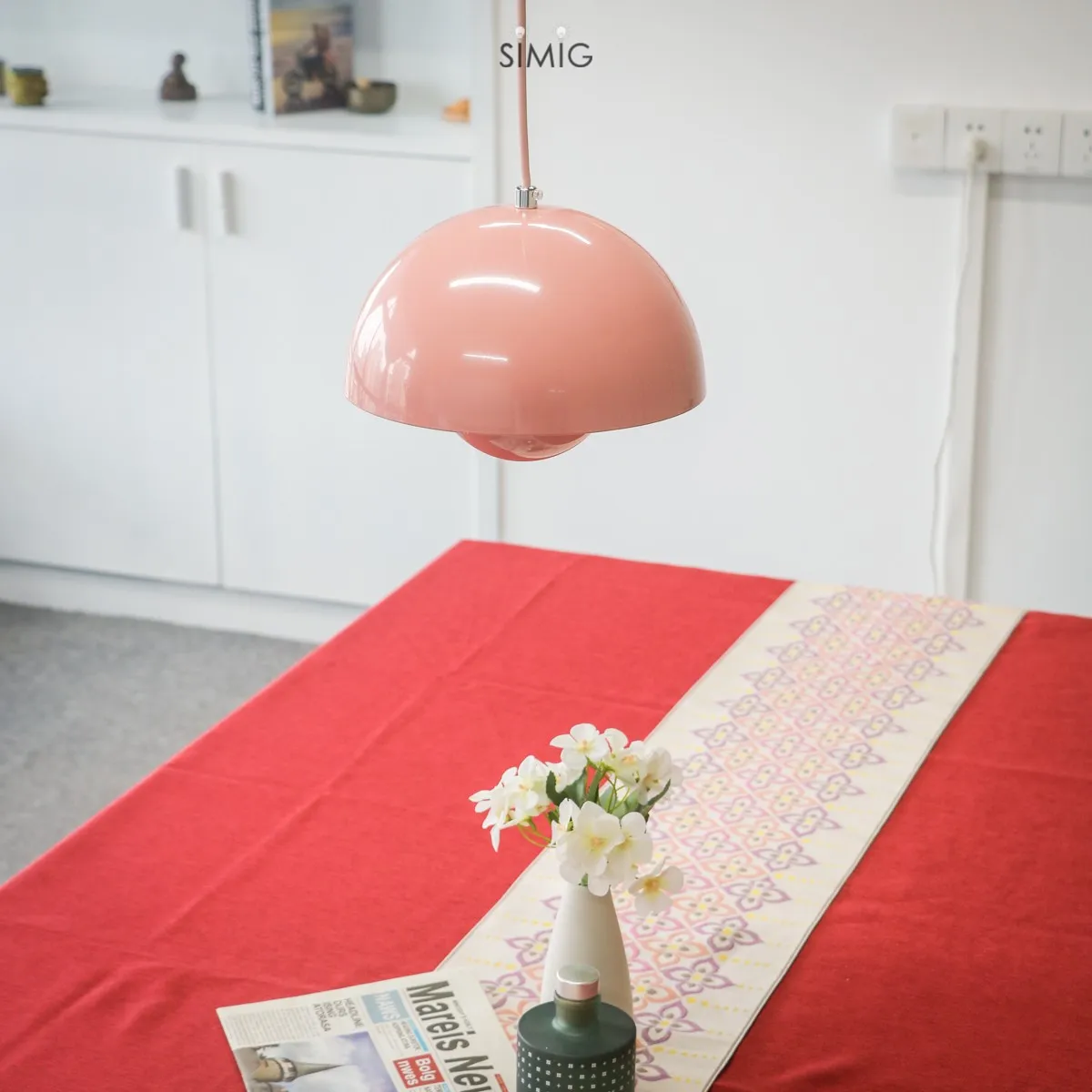Modern Macaroon Flower Bud Pendant Light S207