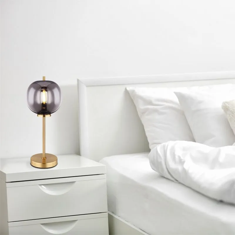 Multiple Style Glass Blacky Table Lamp