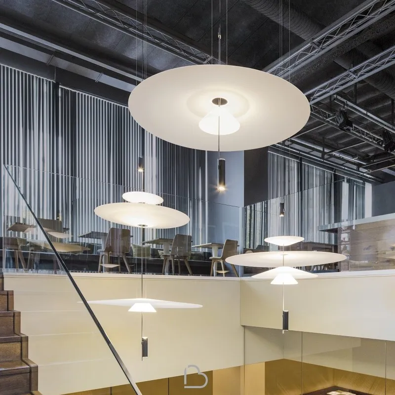 Plumeo Chandelier - Modern Layered LED Pendant for Living Room