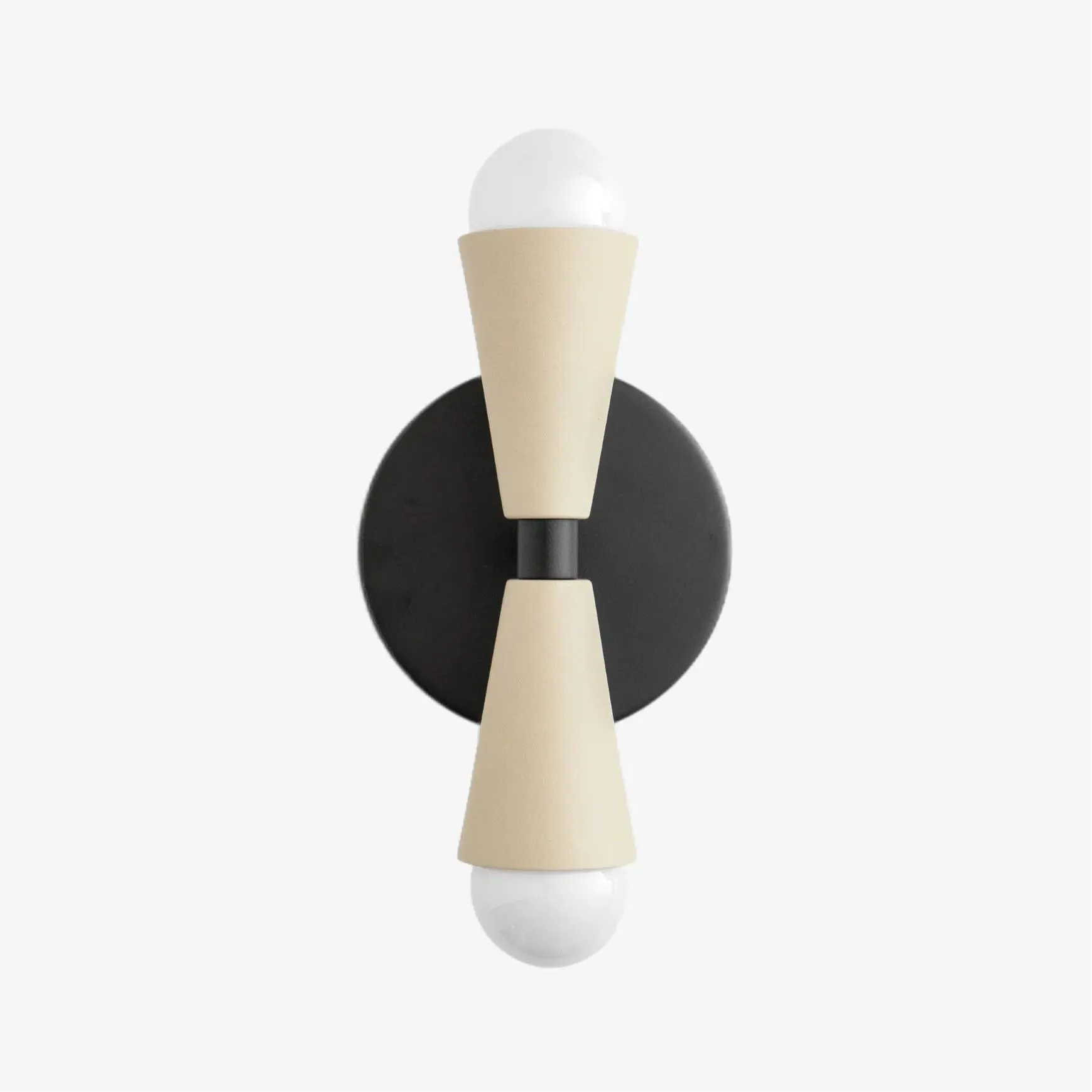 Pyralis  Cone Shade  Double Wall Light - Contemporary Living Room Glow T334