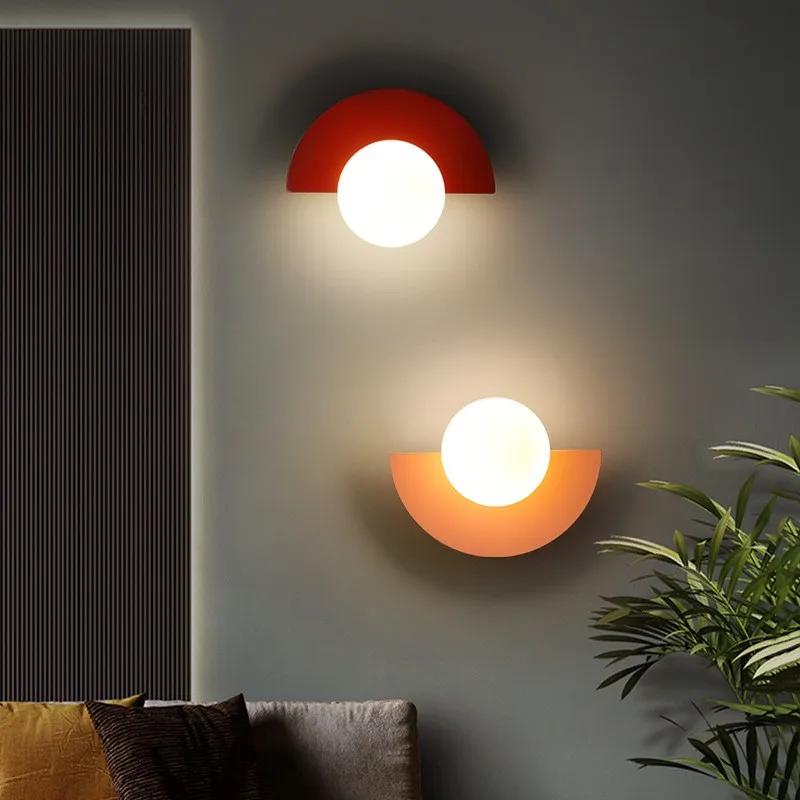 Colourful Ambient Wall Sconce - Decorative Indoor Light Fixture S149