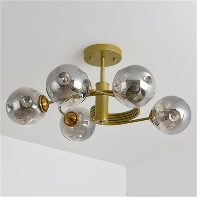 Globe Combination Pendant Lamp