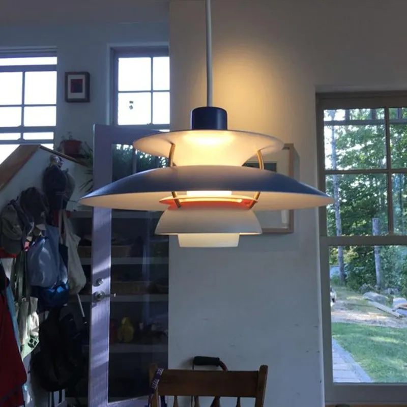 Danish Multi-layer Metal Pendant Light S107