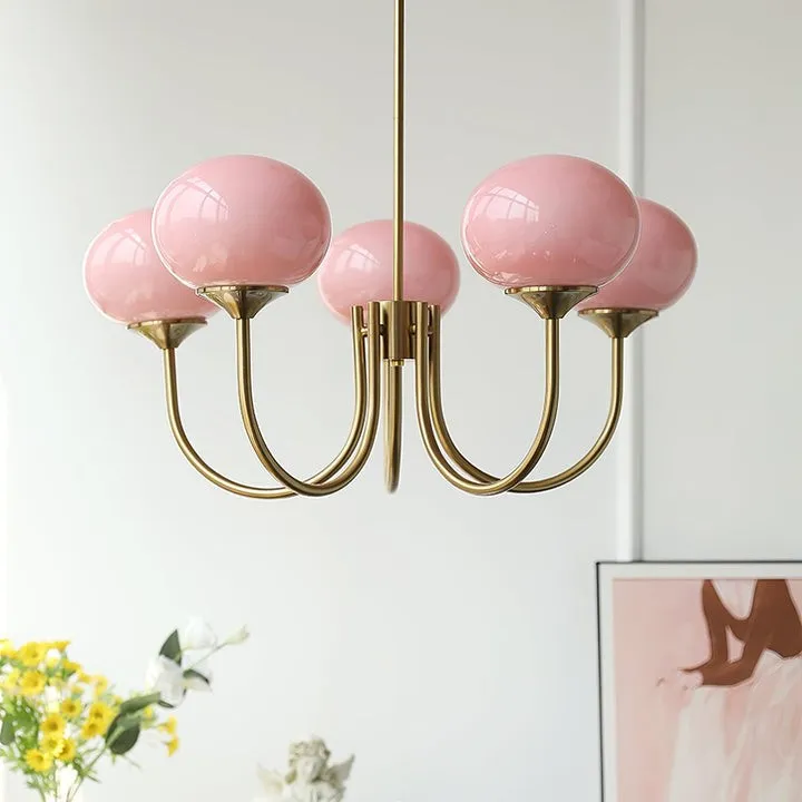 Bauhaus Glass Ball Marshmallow Chandelier S200