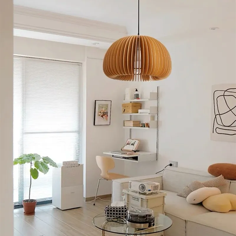 PIE Wooden Pendant Light