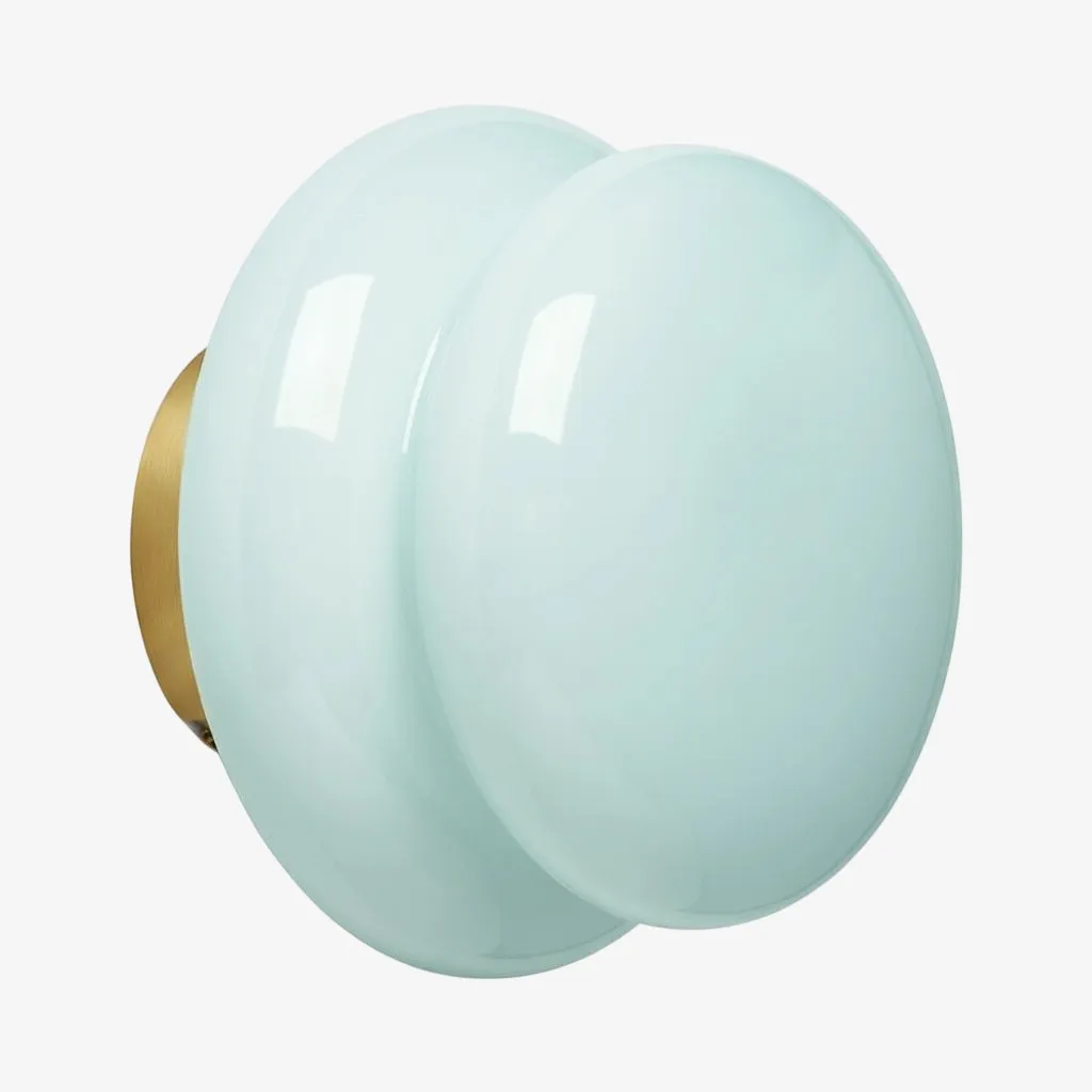 Orra Opaline Glass Wall Sconce - Classic Ambient Light for Hallway T423