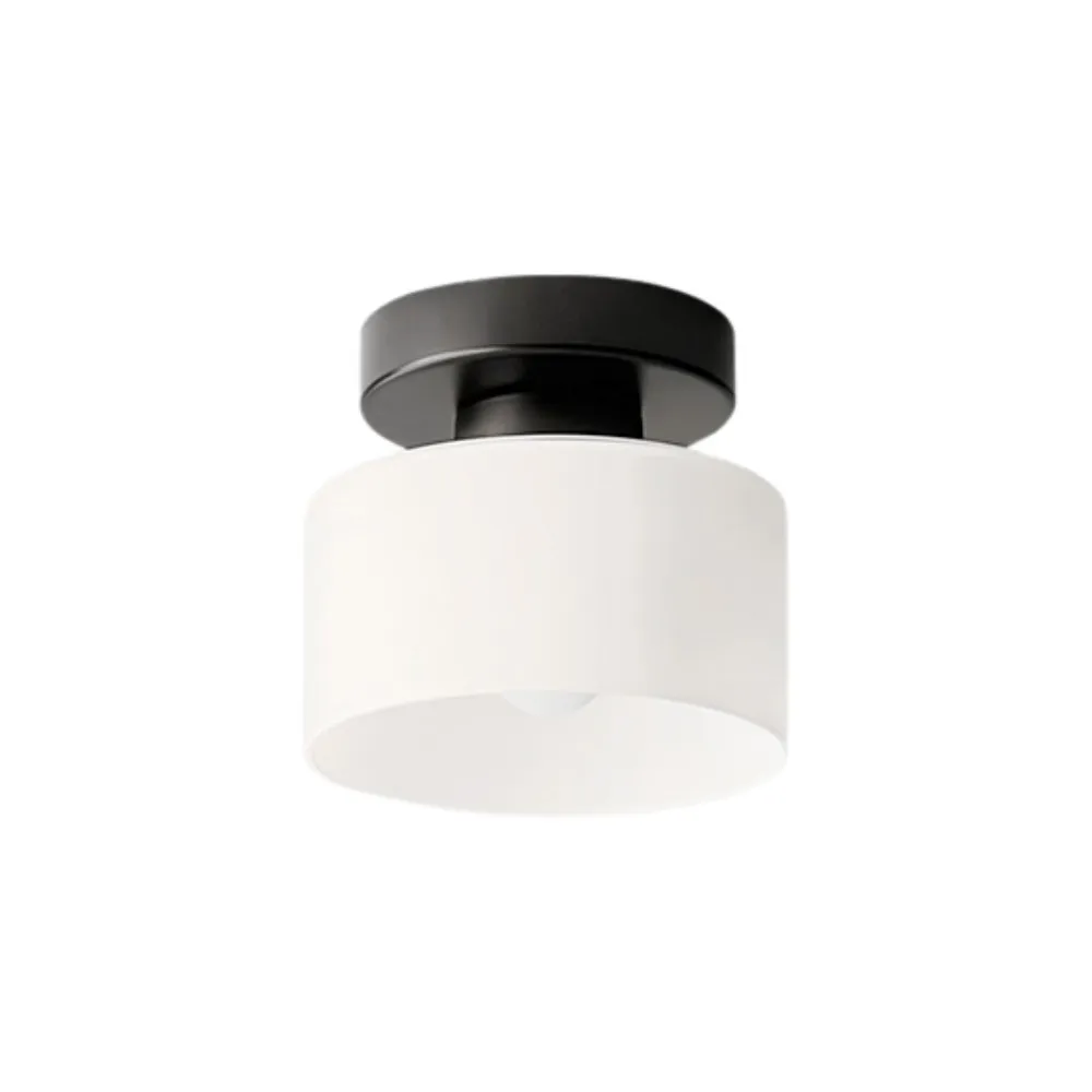 Morandi Cylinder Glass Ceiling Light – Colorful Touch For Hallway Spaces S216