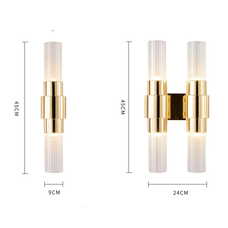 VILLEA Classic Glass Wall Lamp