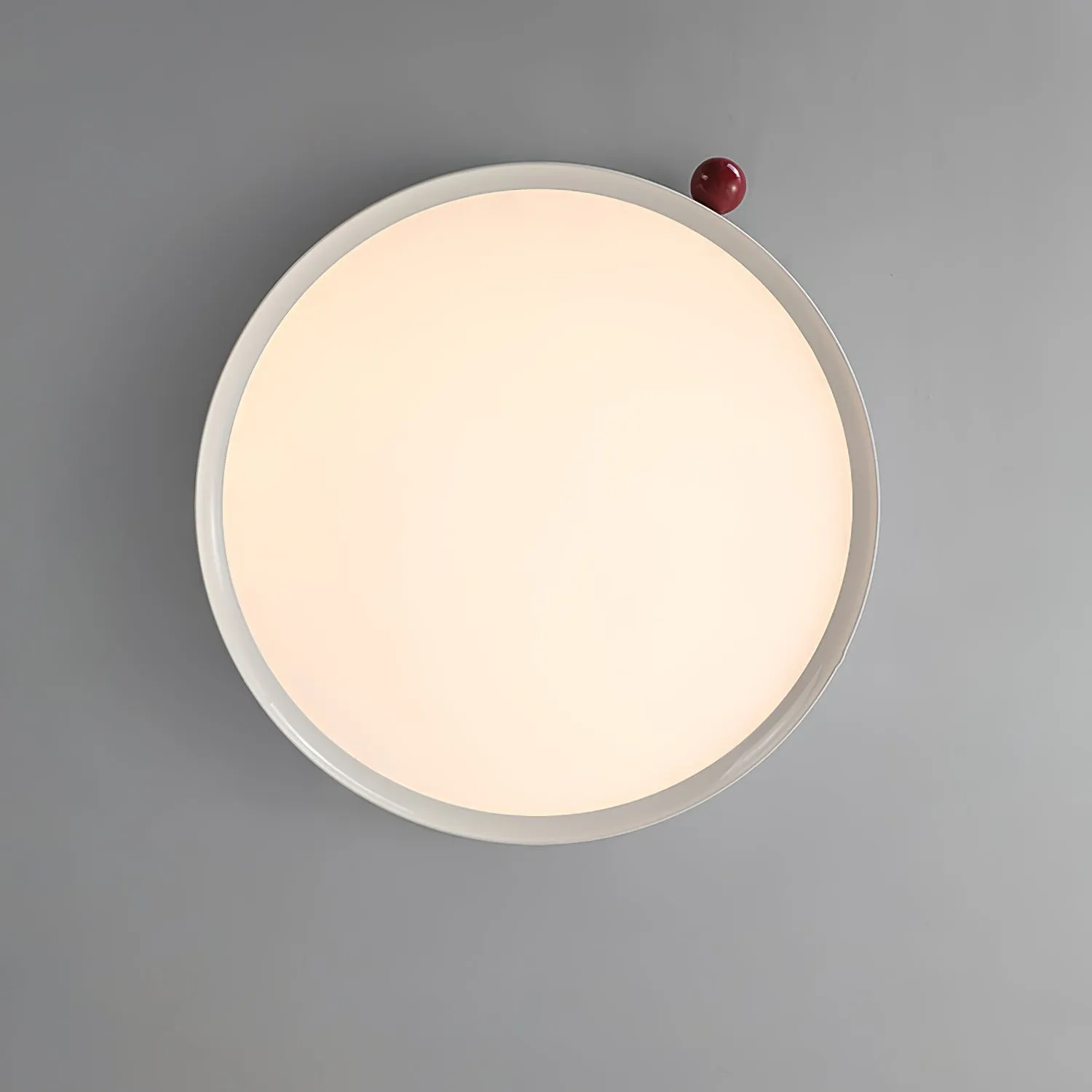 Minimalist Disc Cream Style Ultra-thin Ceiling Lamp M440